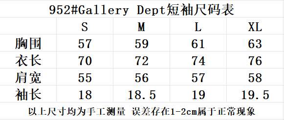 Picture of Gallery Dept T Shirts Short _SKUGalleryDeptS-XLyct95213348